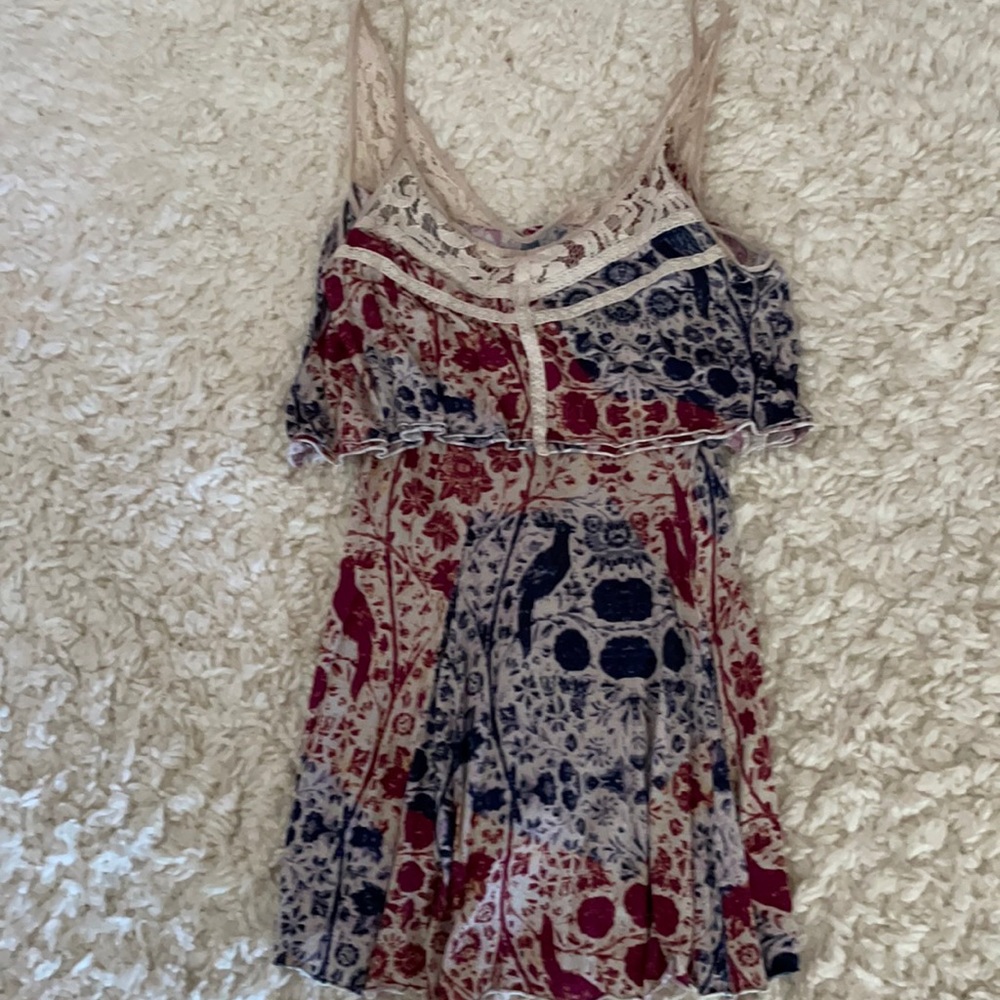 Red White and Blue Dress Size L